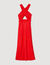 Langes Wickelkleid
