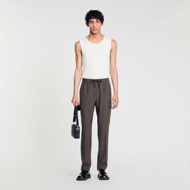 Cargohose mit Gummibund