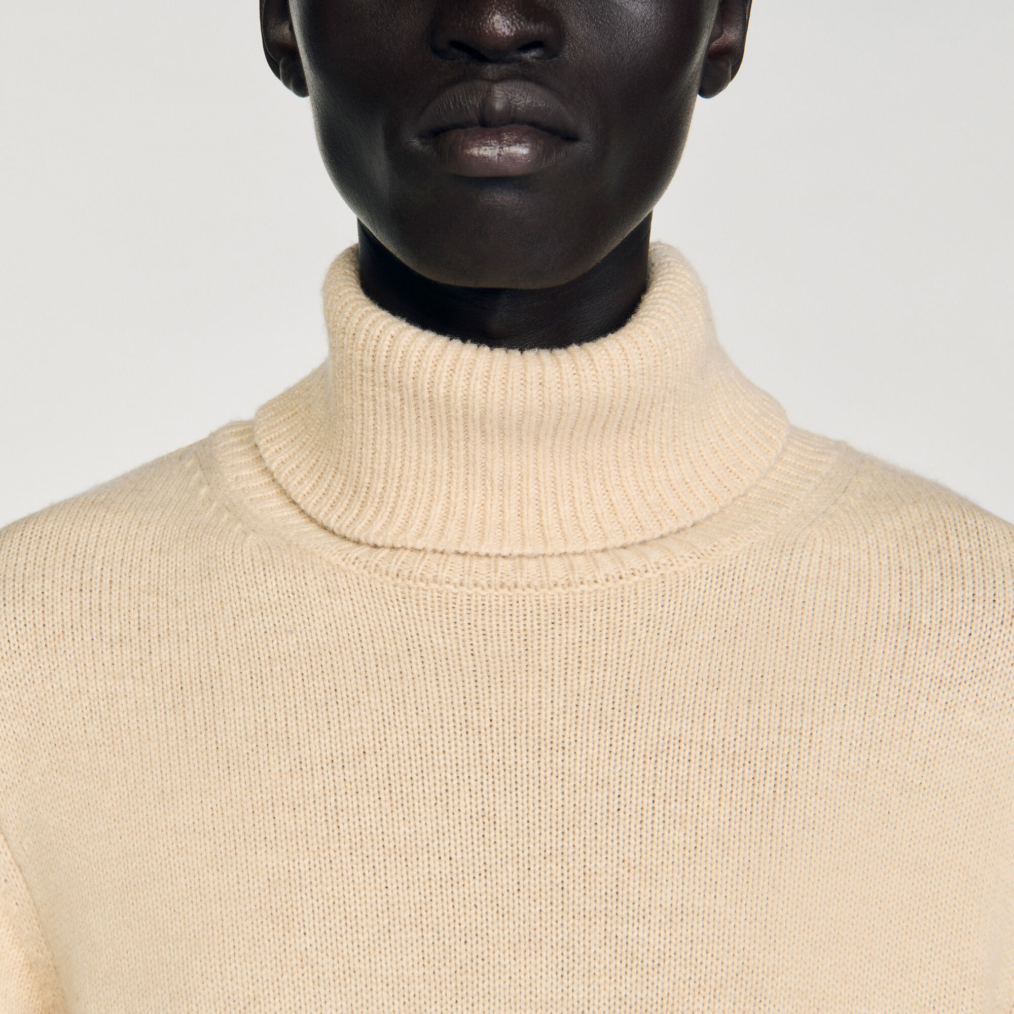 Rollkragenpullover aus Wolle & Kaschmir