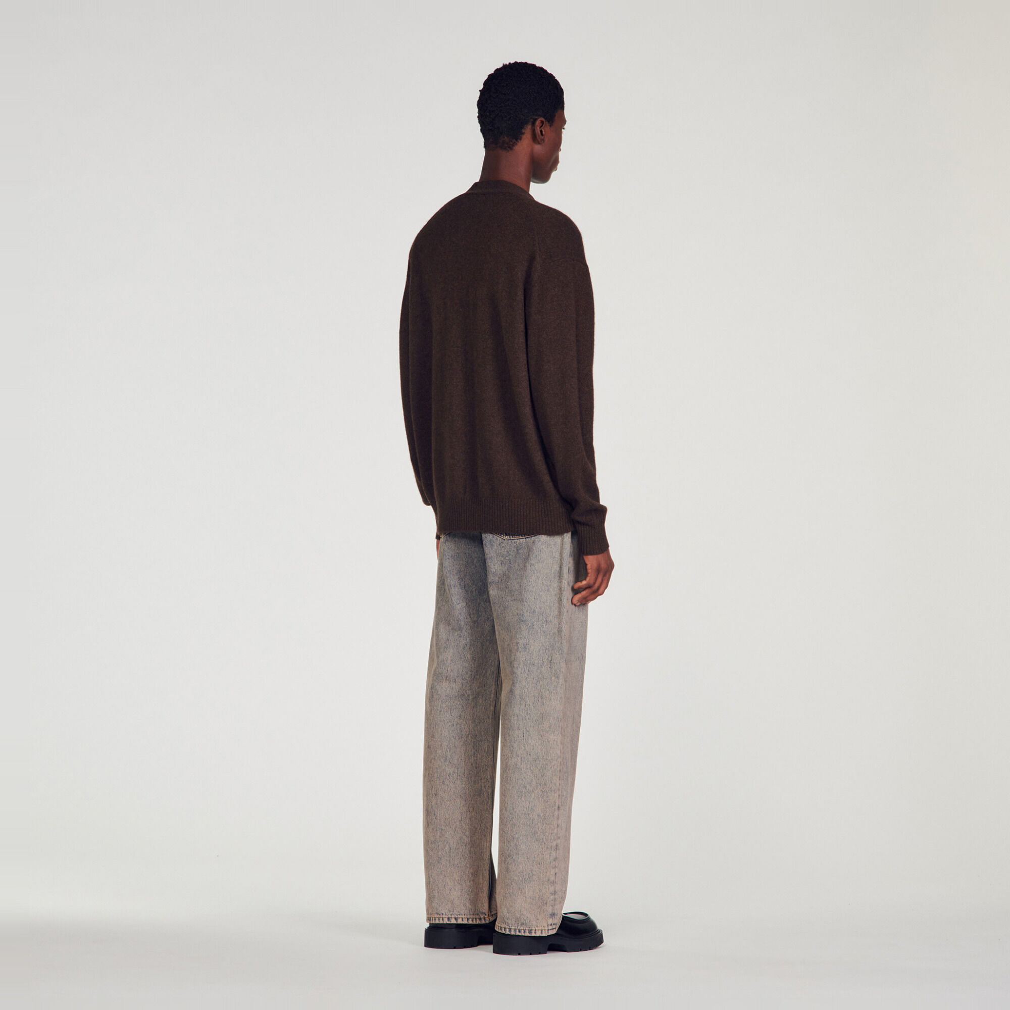Cardigan aus Yakwolle