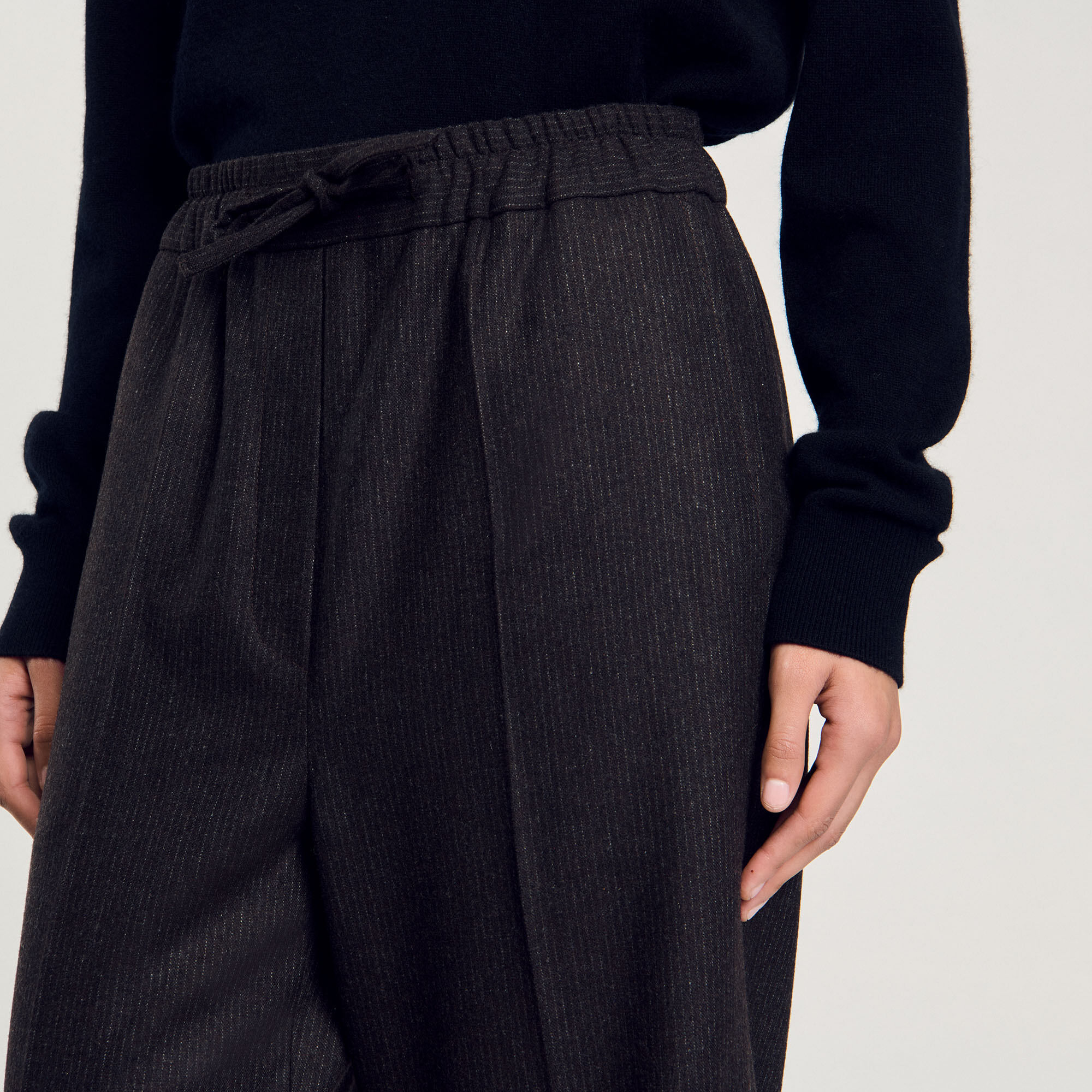 Gestreifte Hose - Damen | Sandro