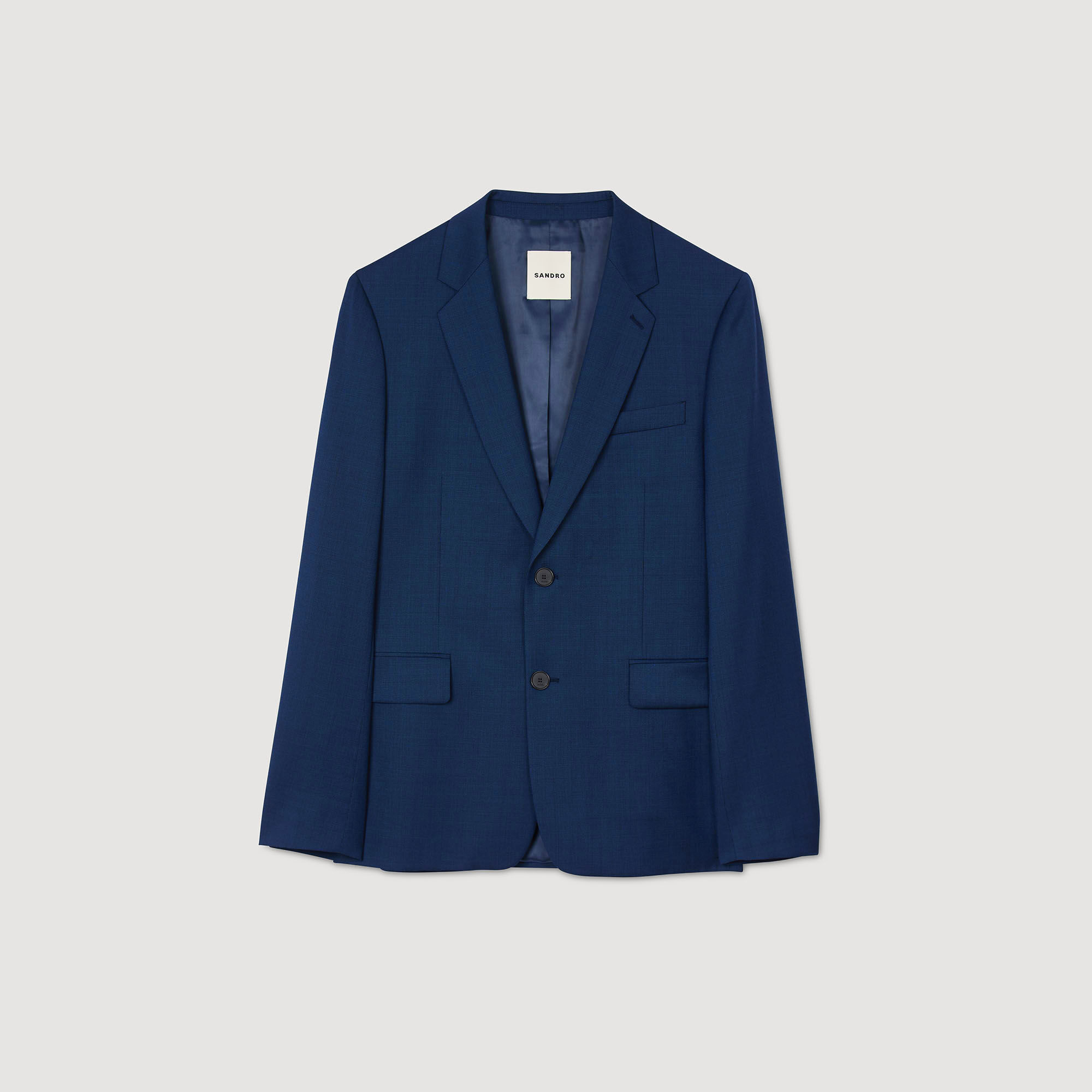 Anzugjacke aus Wolle