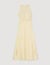 Langes Kleid mit Spitzendetails