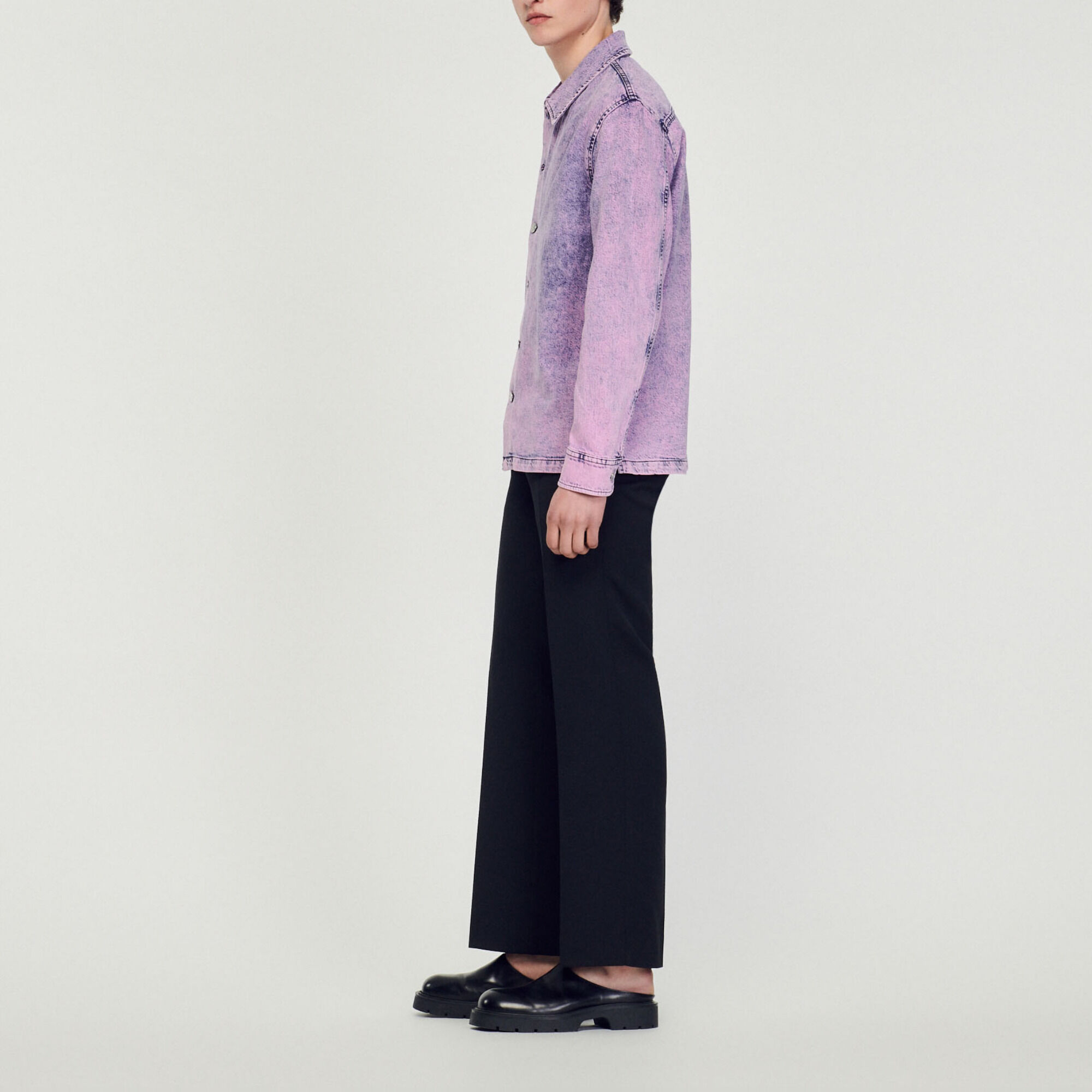 Verwaschener Worker Blouson
