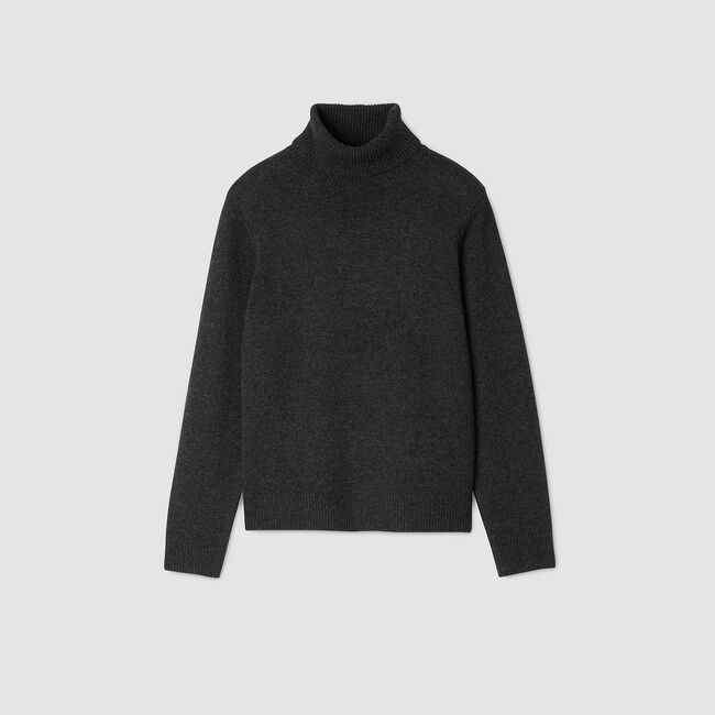 Rollkragenpullover aus Wolle & Kaschmir