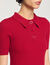 Poloshirt aus Rippstrick