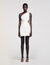 Kurzes asymmetrisches Kleid