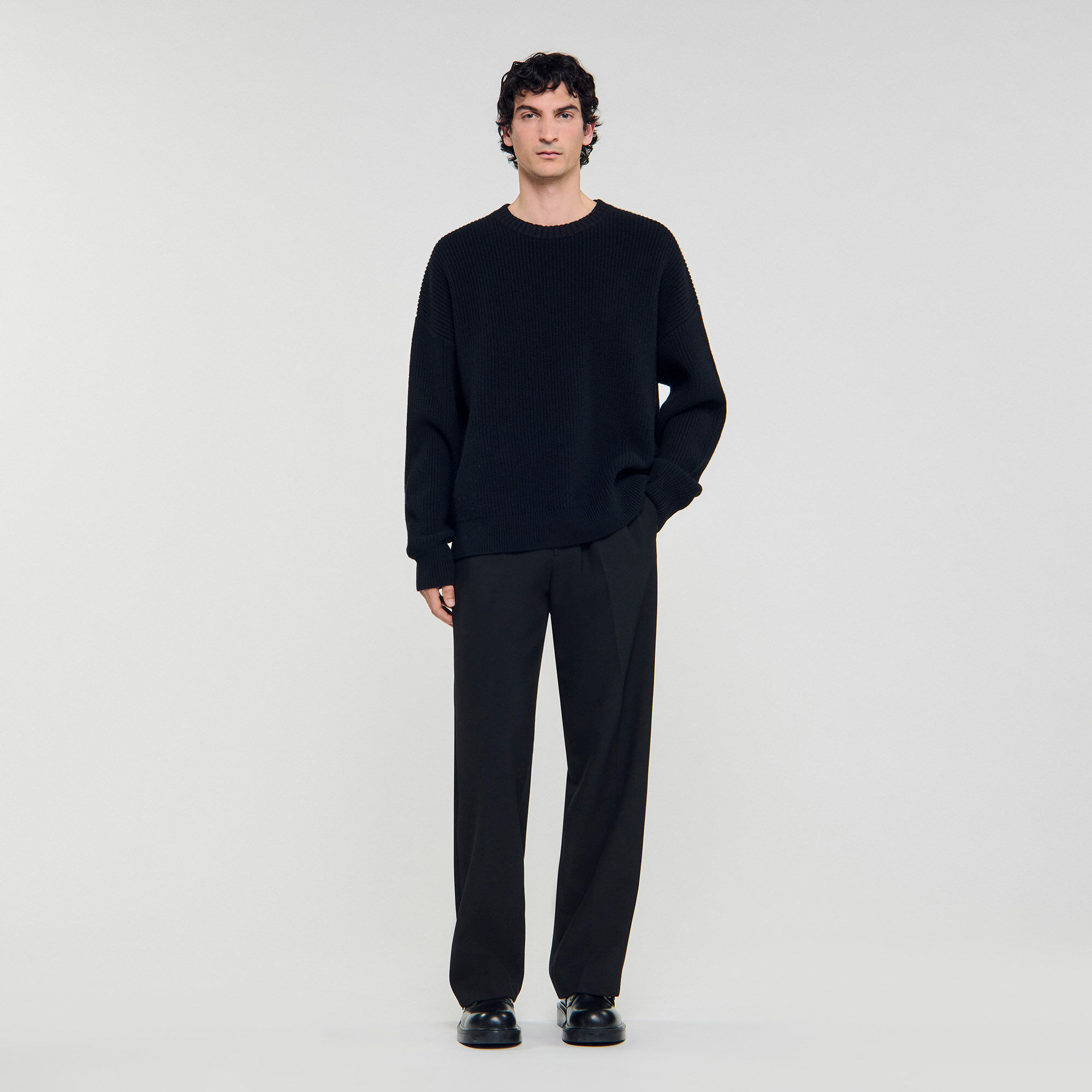 Rippstrickpullover