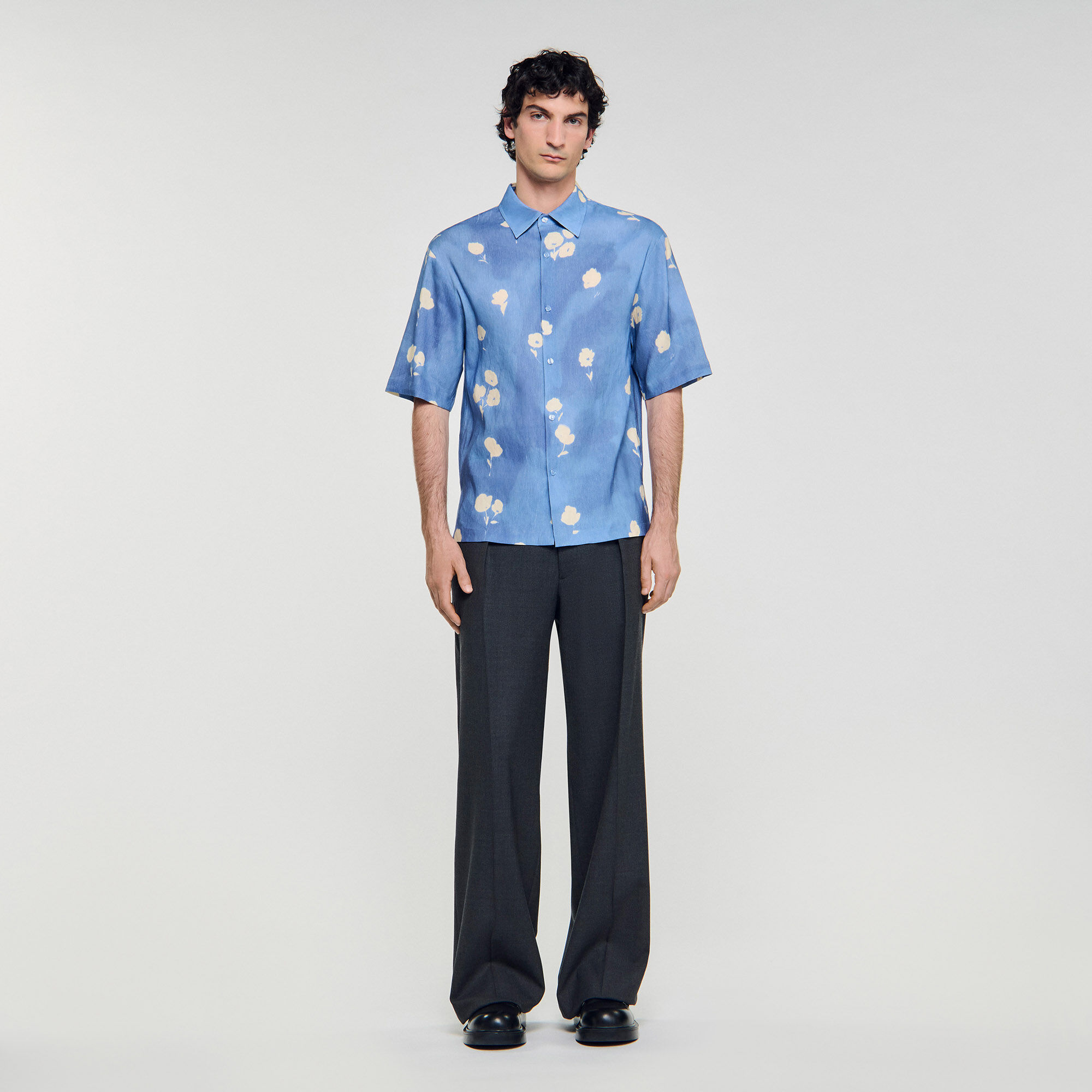 Hemd mit Blumenprint