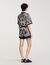 Shorts mit Blumenprint