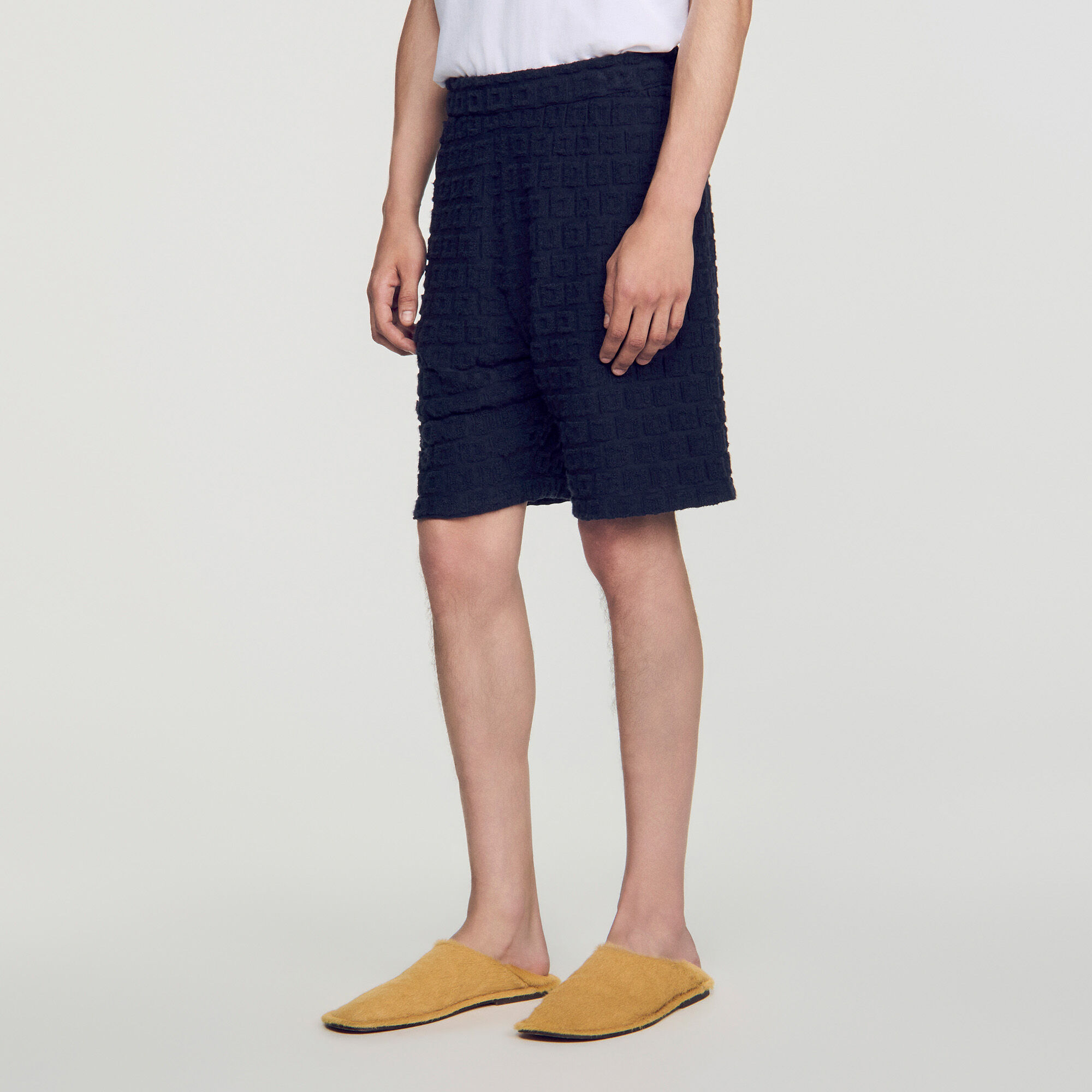 Shorts aus Frottee