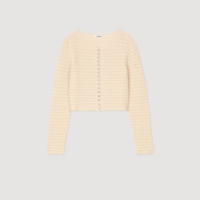 Cardigan mit Strass