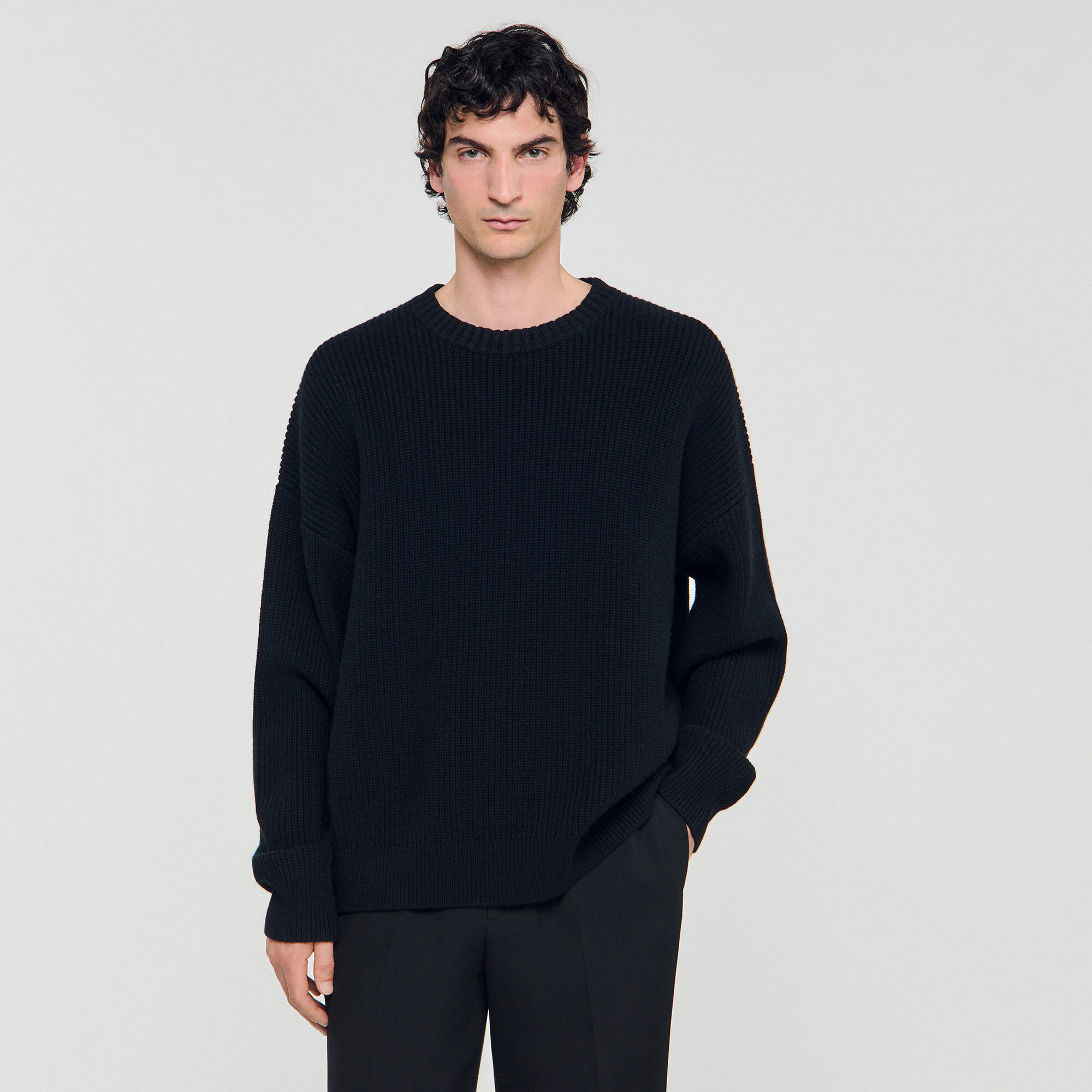 Rippstrickpullover