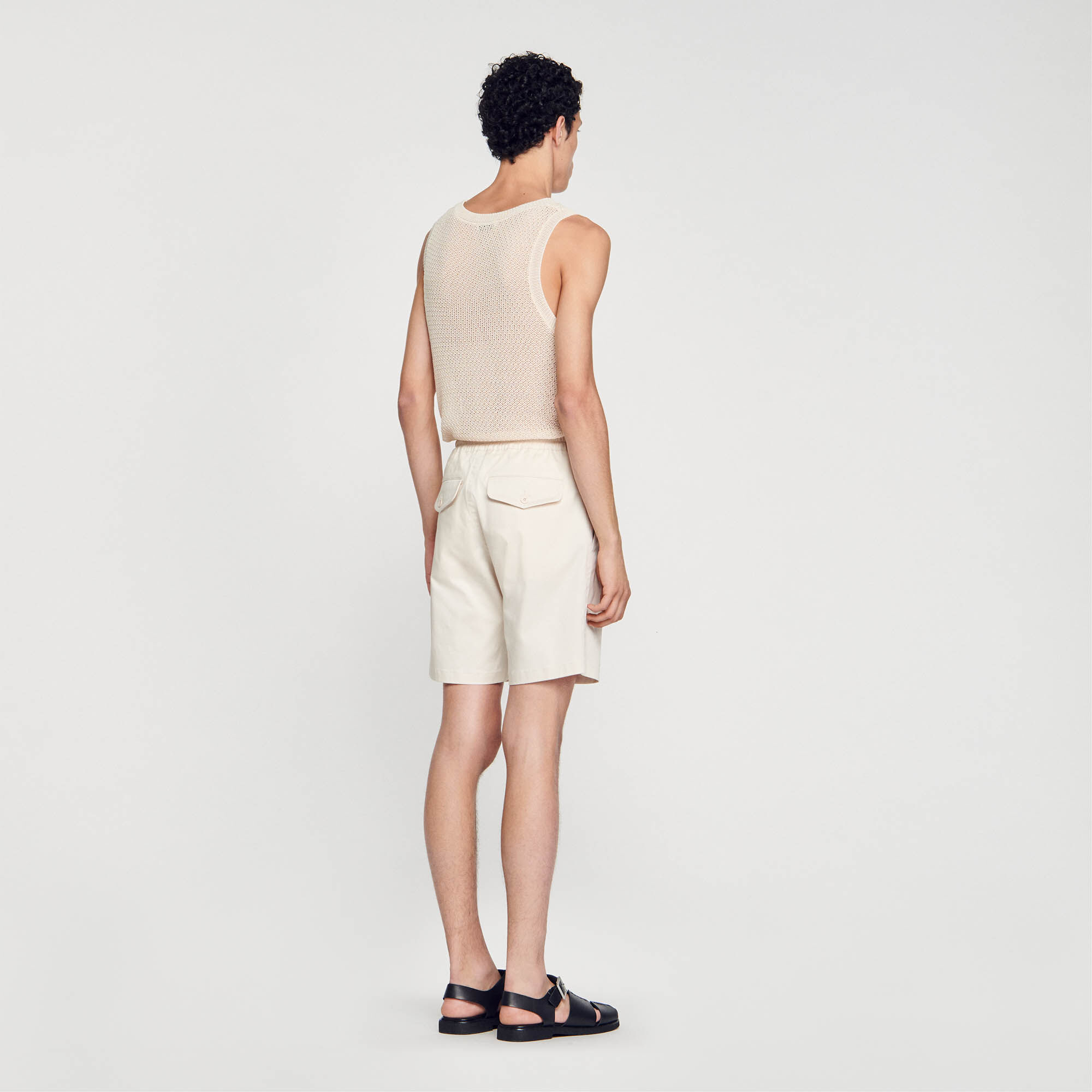 Shorts aus Baumwolle