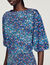 Kurzes Kleid mit Blumenprint