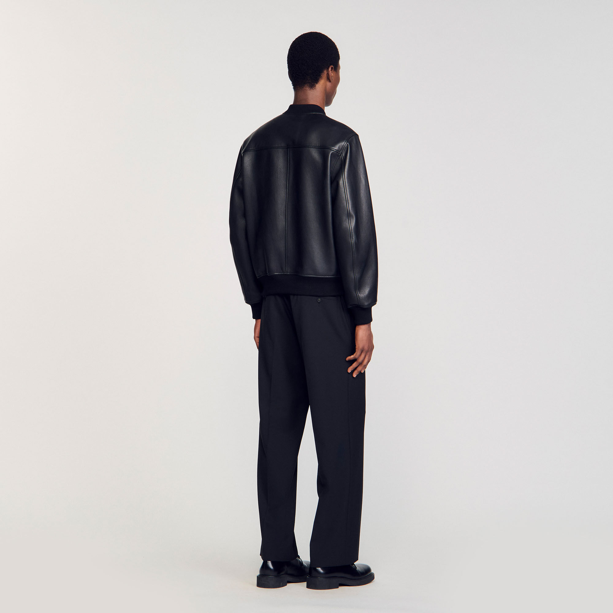 Blouson aus Leder