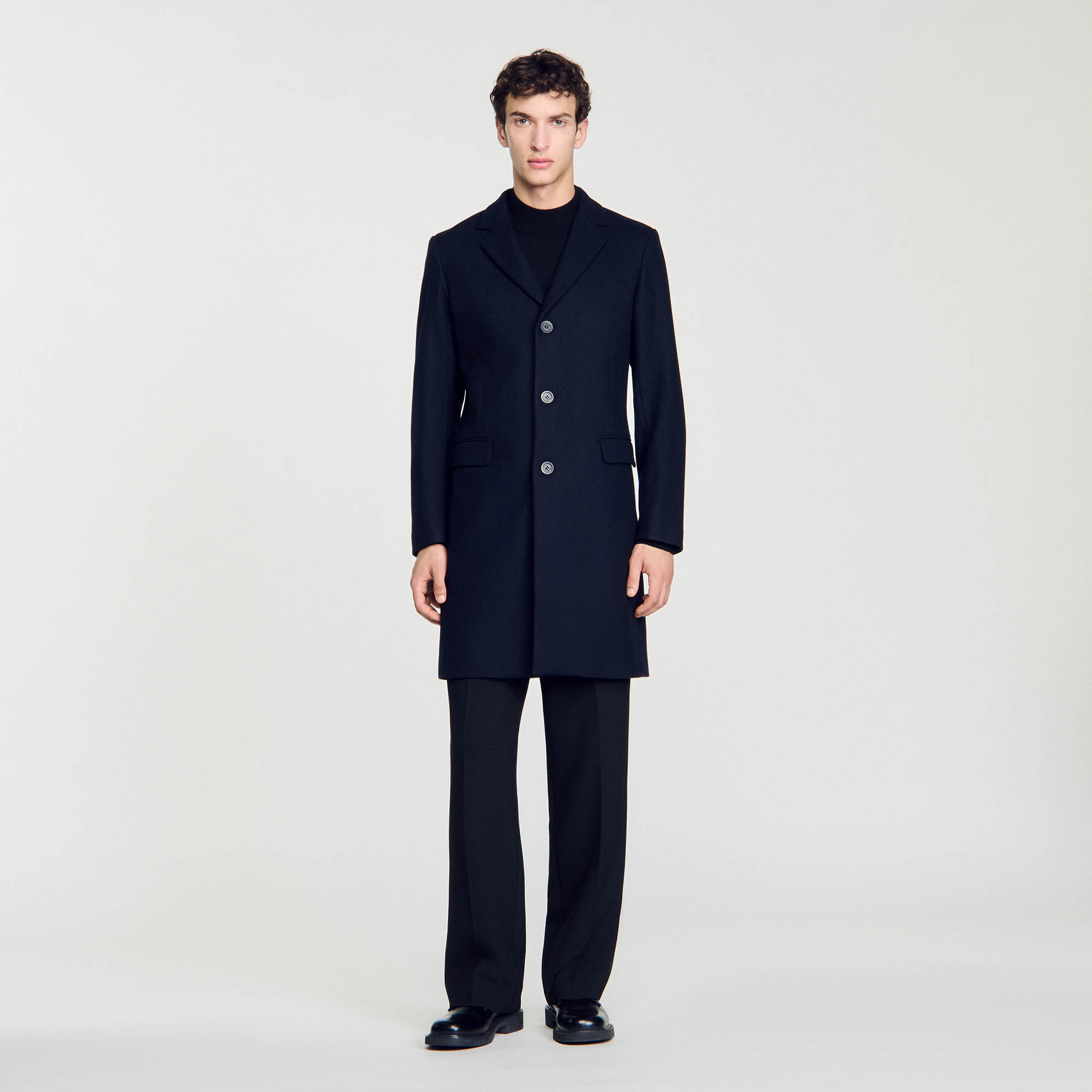 Woll- und Kaschmirmantel