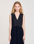 Langes Plisseekleid