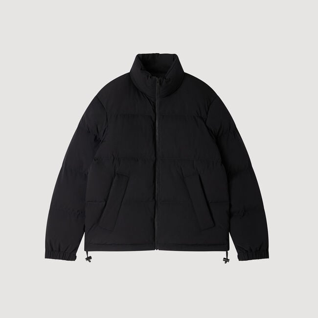 Zip-Daunenjacke aus Tech-Gewebe - Herren | Sandro