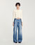 Cardigan aus Rippstrick