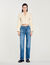 Verwaschene Flared Jeans