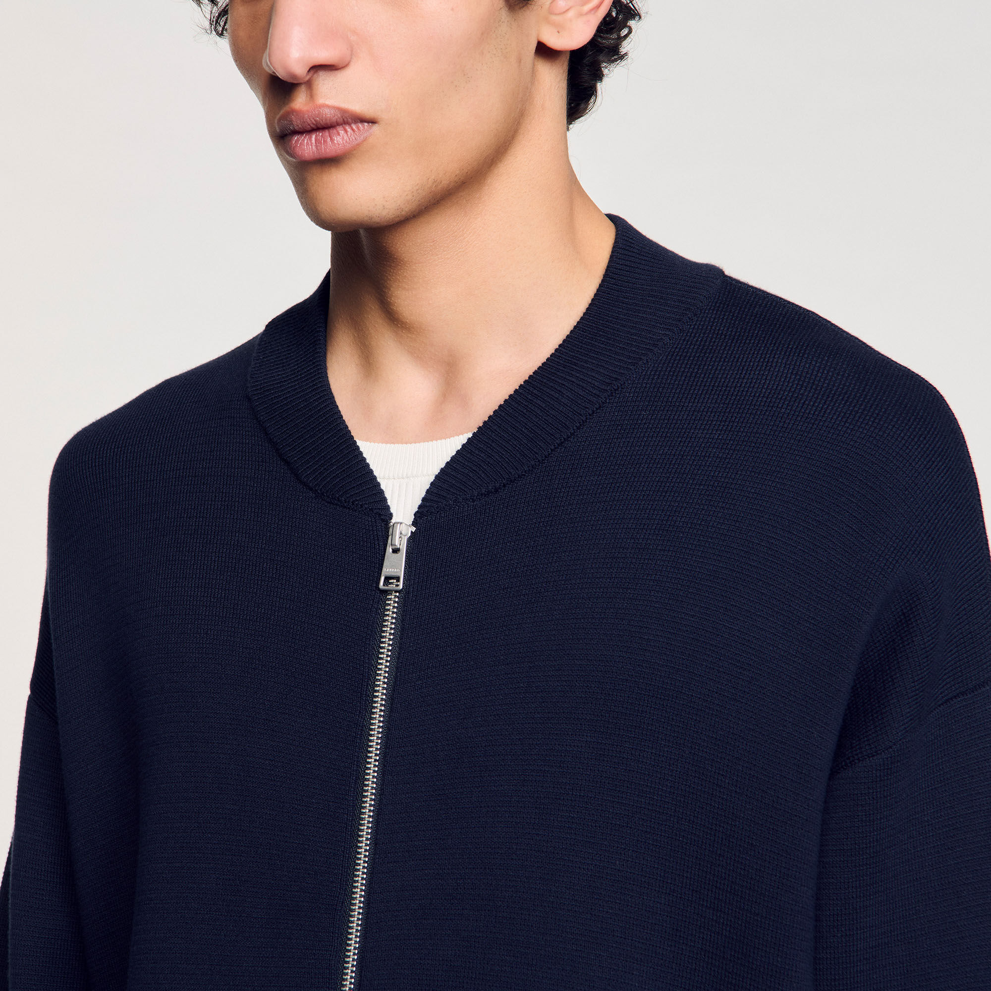 Strickblouson