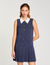 Kurzes gestreiftes Kleid