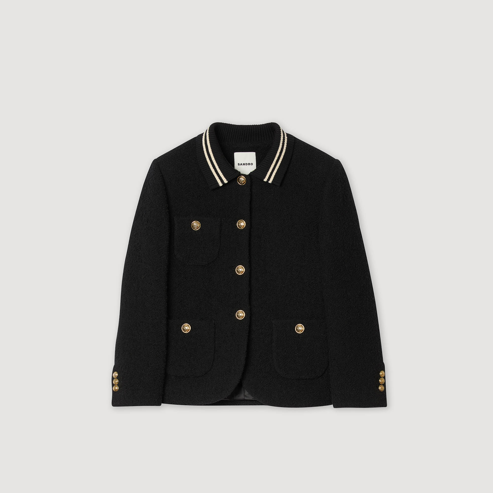Tweed-Jacke