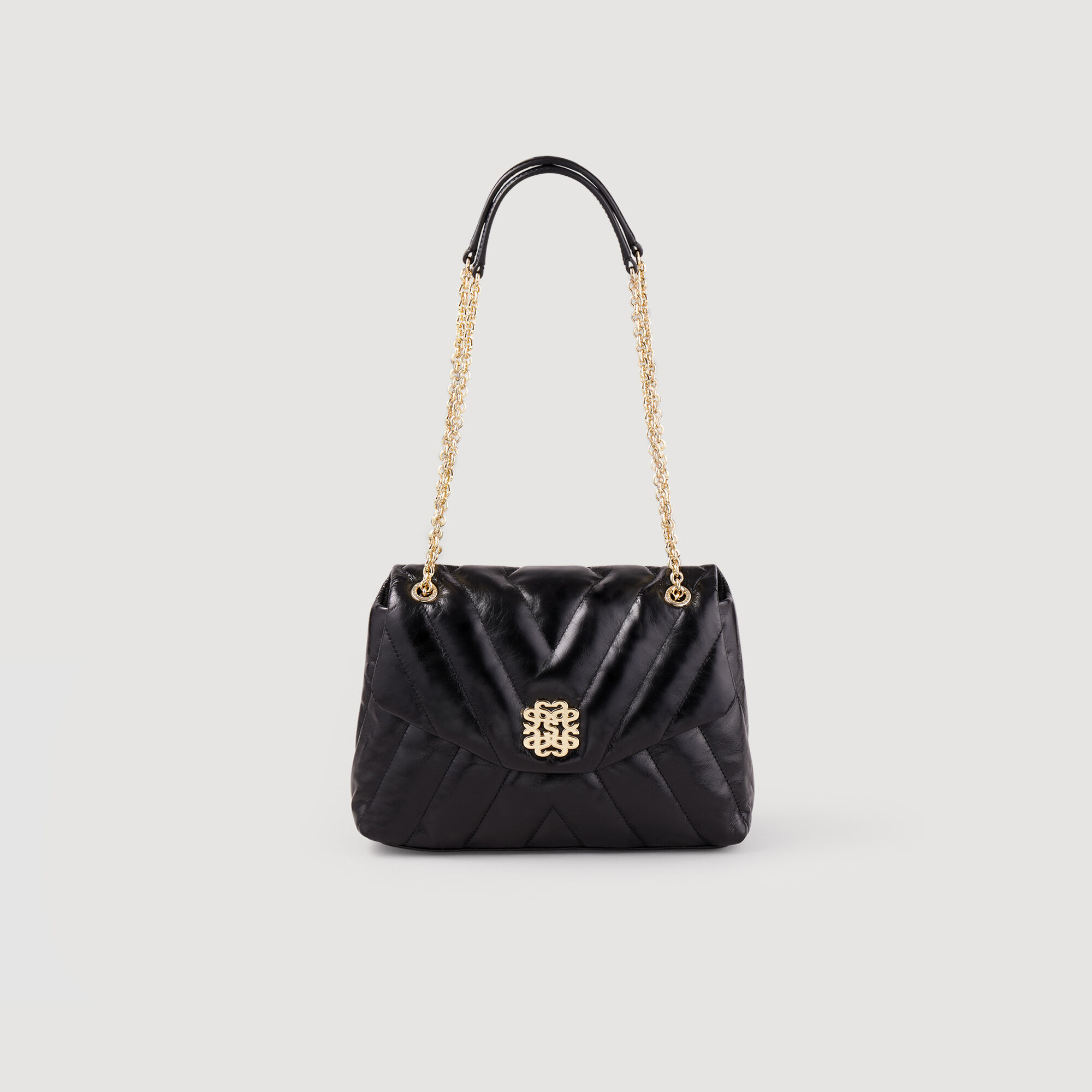 Tasche Mila aus gestepptem Leder