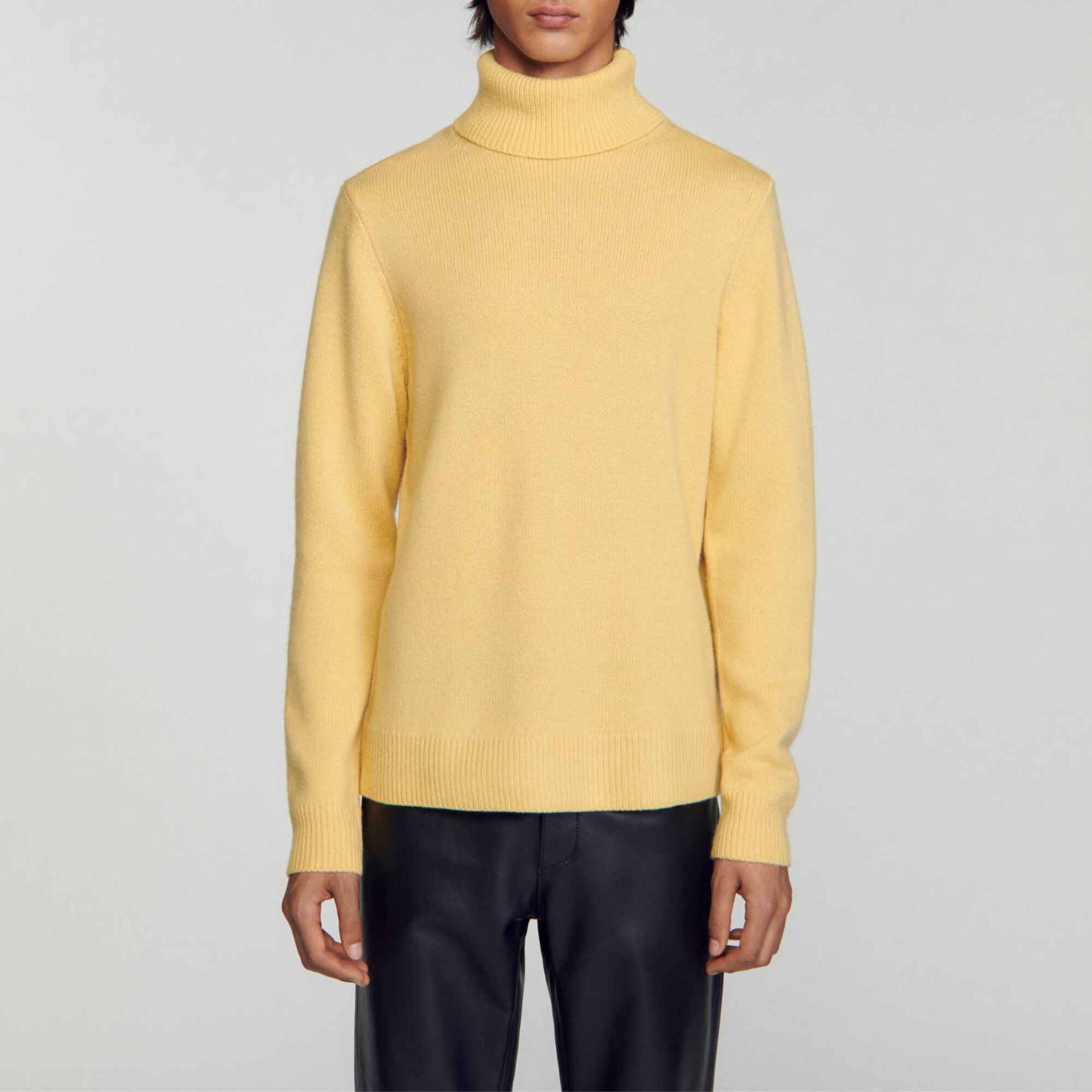 Rollkragenpullover aus Wolle & Kaschmir
