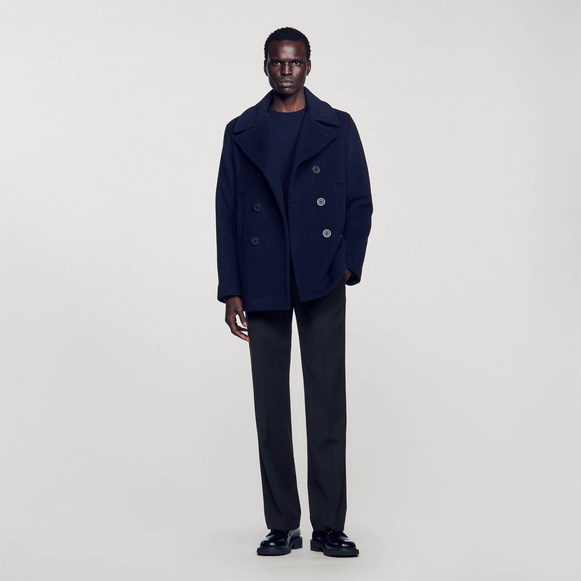 Sandro peacoat best sale