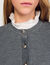 Cardigan mit abnehmbarem Kragen