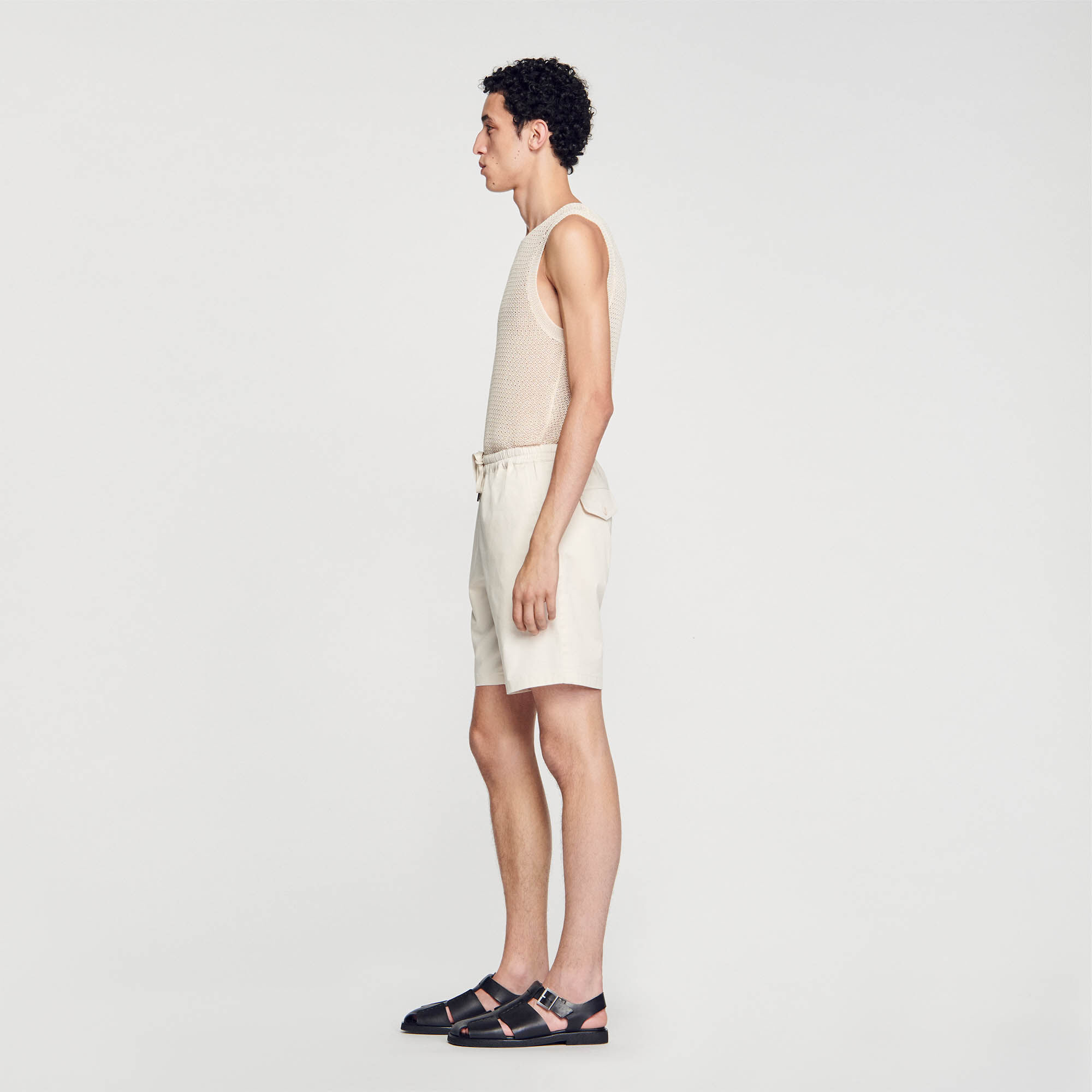 Shorts aus Baumwolle