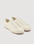 Niedrige Sneakers aus Leinen