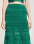 Rock mit originellem Strickmuster