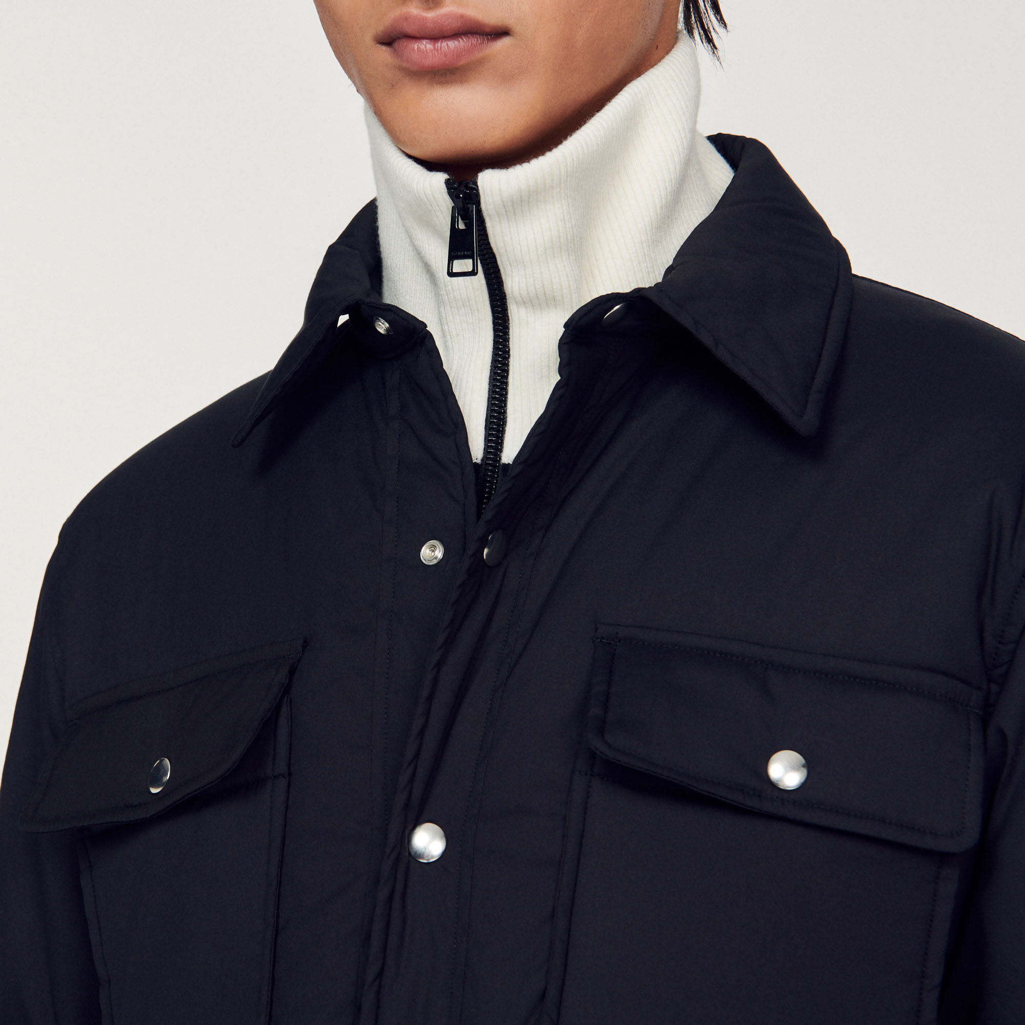 Blouson aus technischem Material
