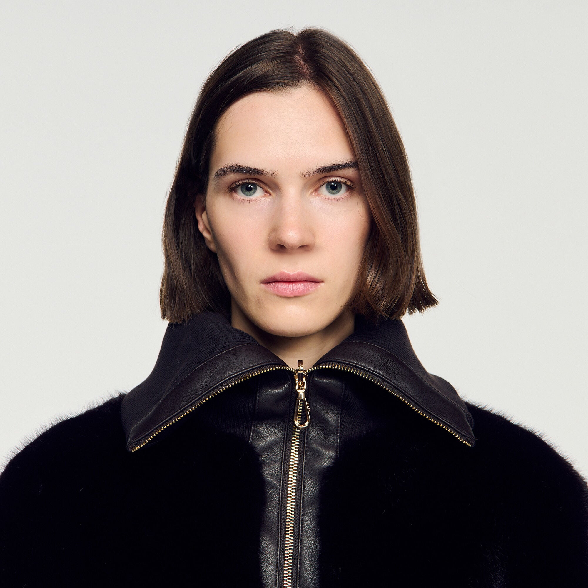 Kurzer Kunstfellmantel - Damen | Sandro