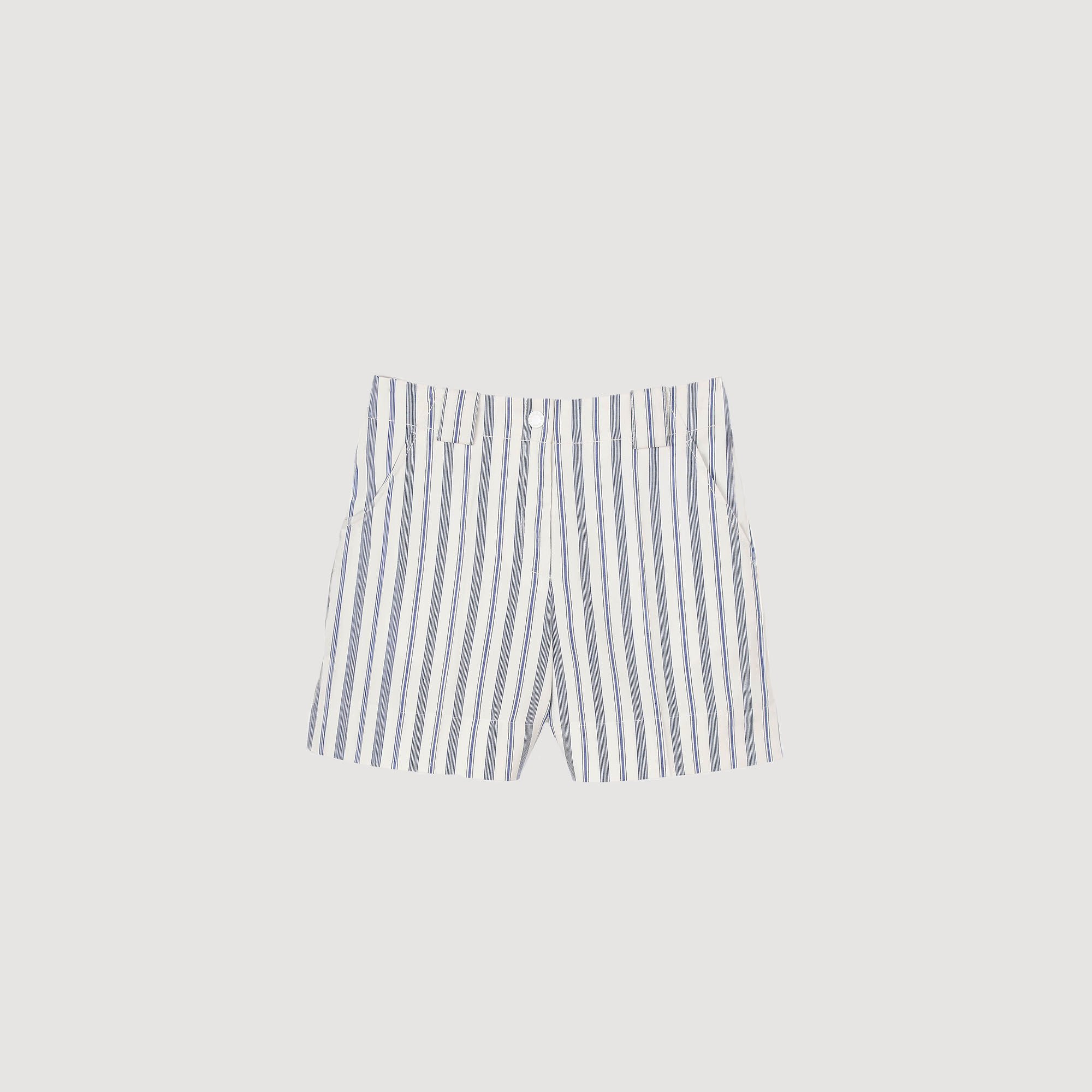 Gestreifte Shorts