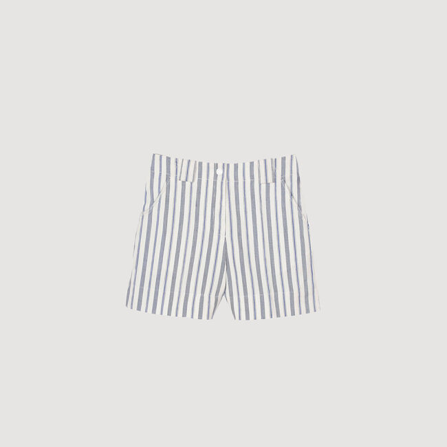 Gestreifte Shorts