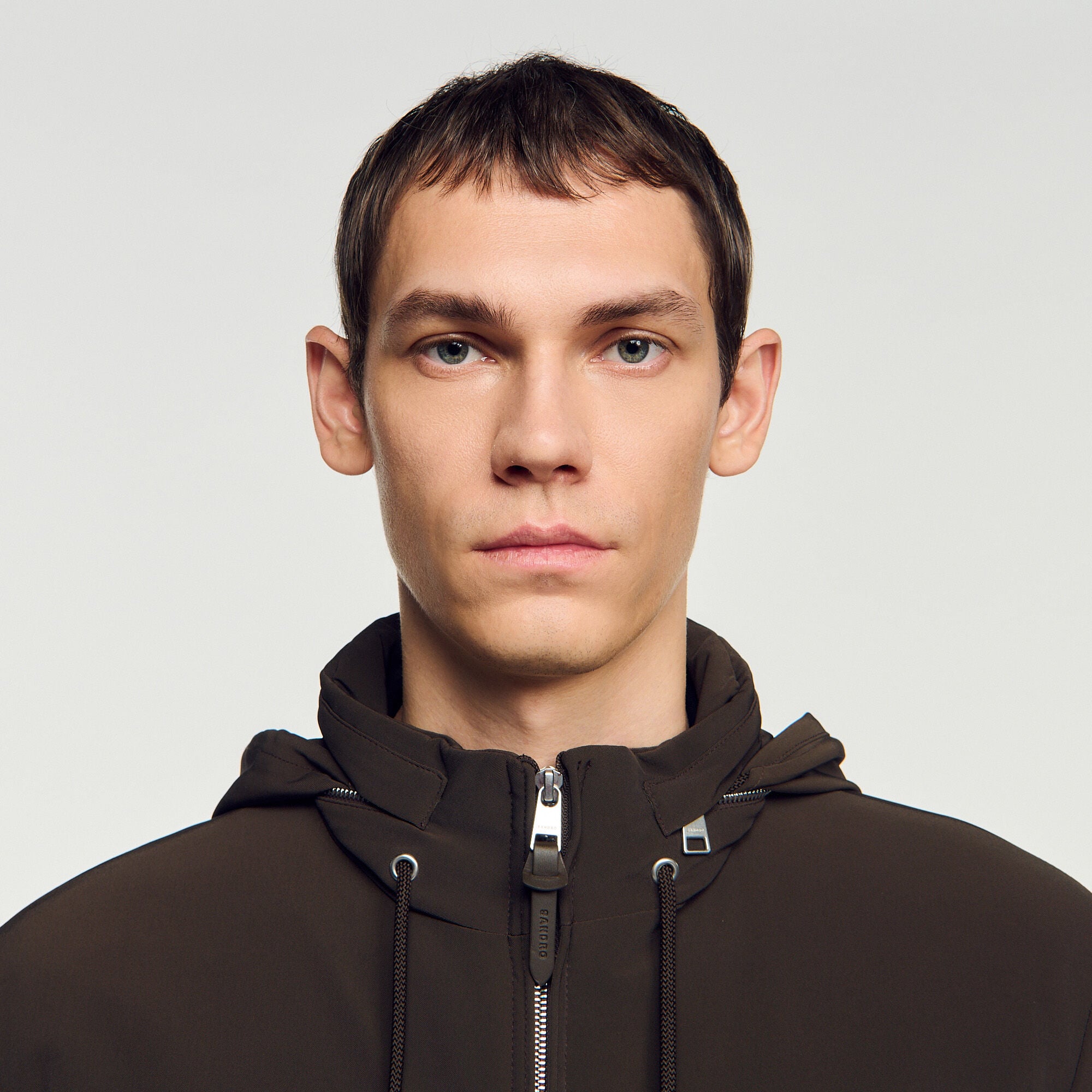 Kapuzenblouson mit Rei&szlig;verschluss - Herren | Sandro