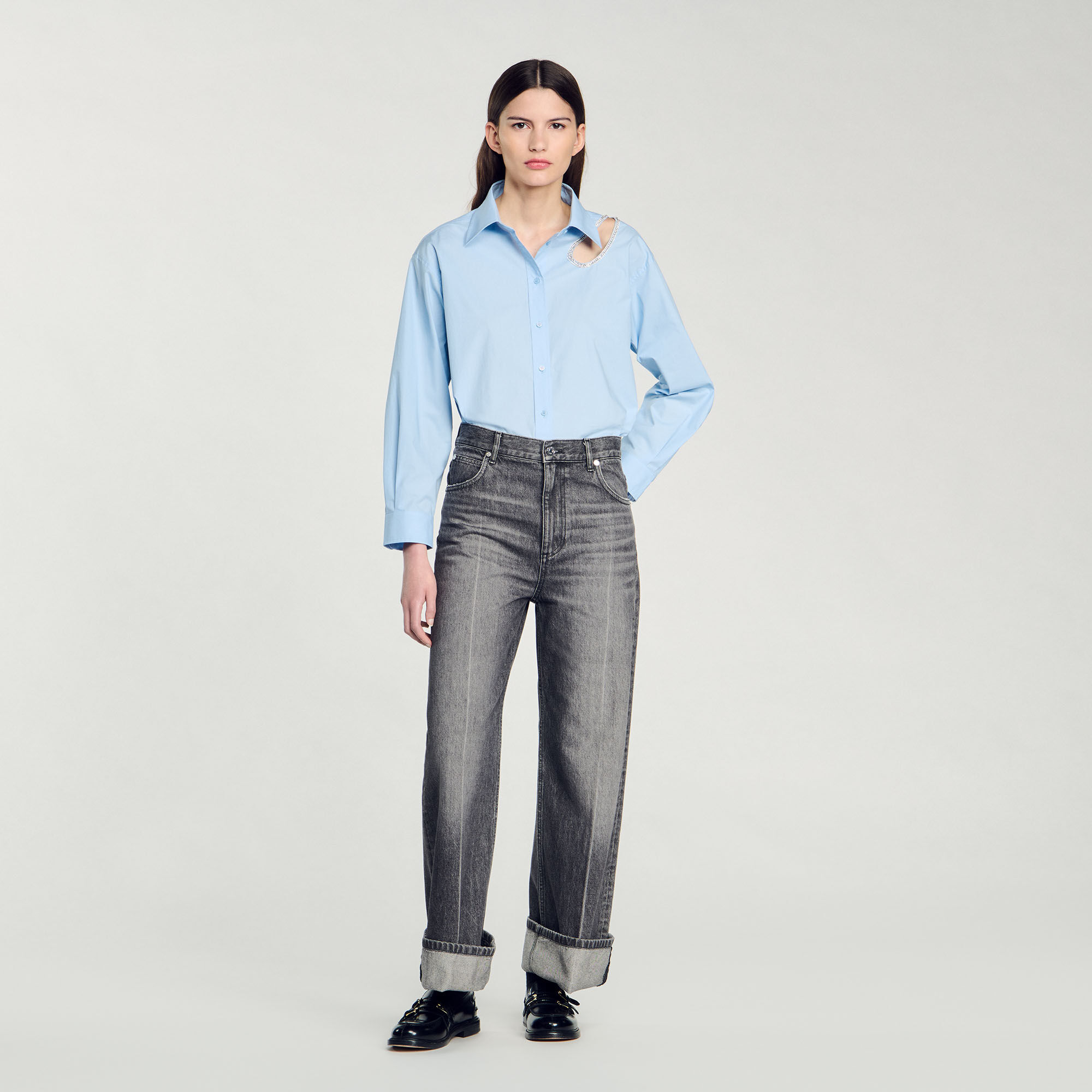 Sandro tops sale outlet