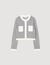 Zweifarbiger Cardigan