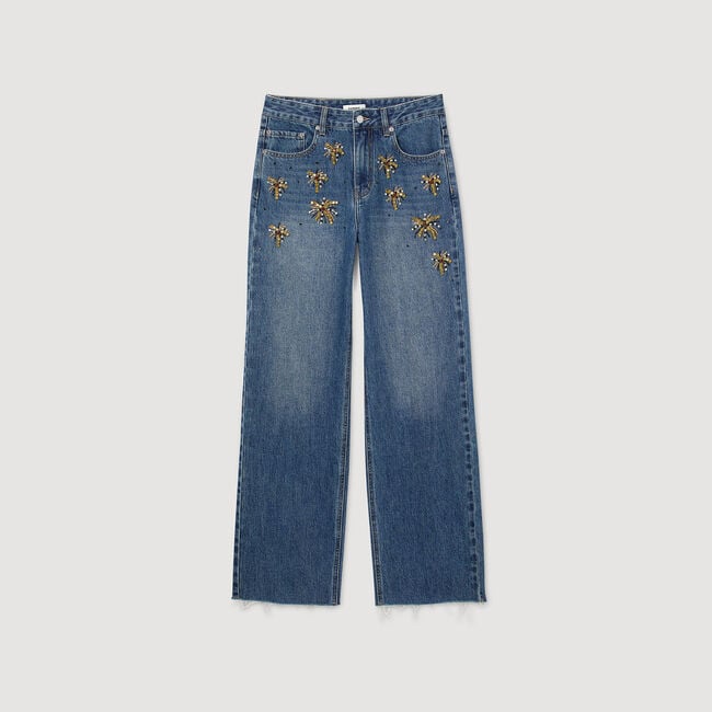Jeans mit Strass