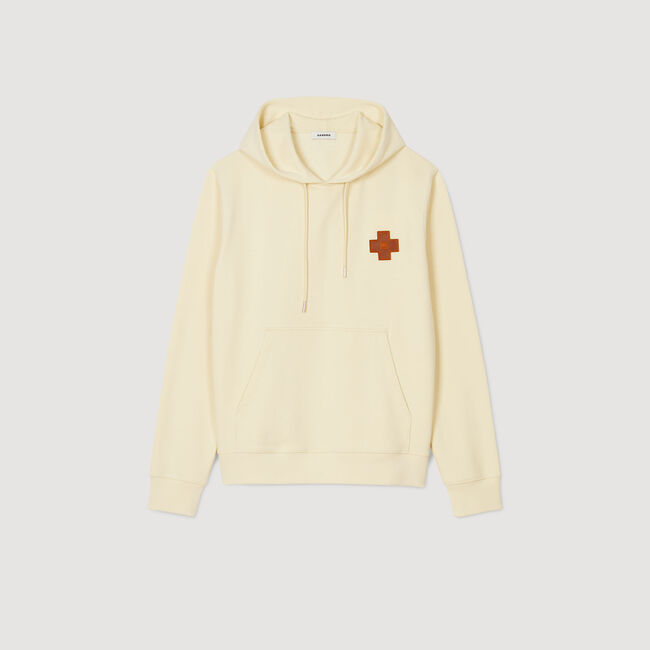 Sweatshirt mit „Square Cross“-Patch