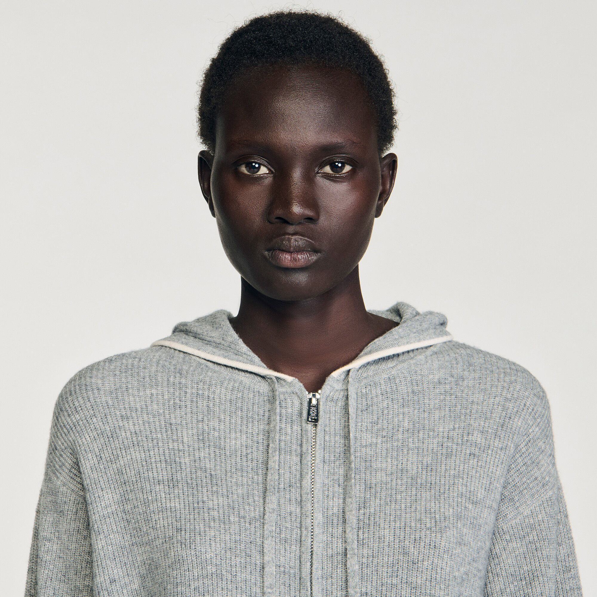Cardigan mit Kapuze