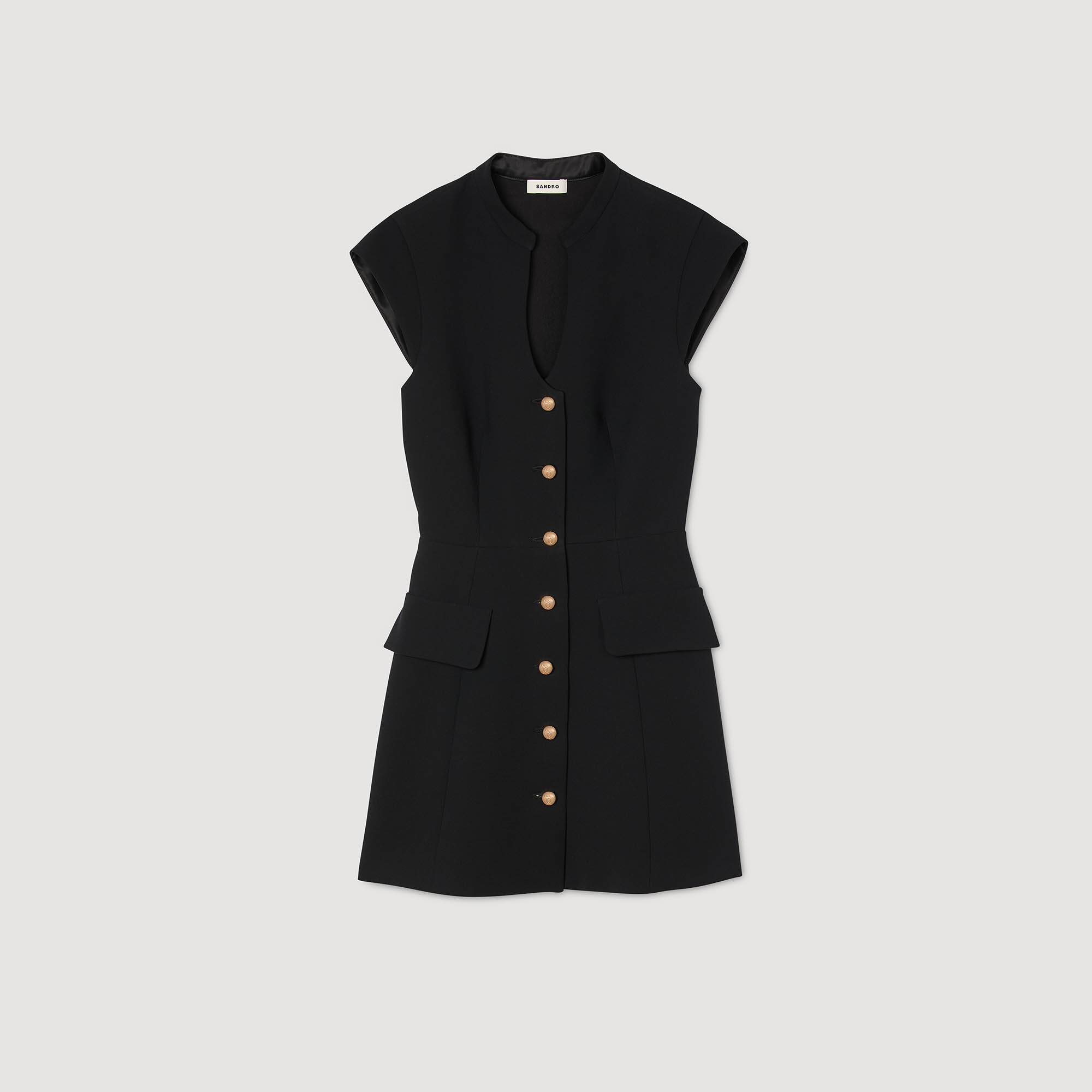 Kurzes Strickkleid