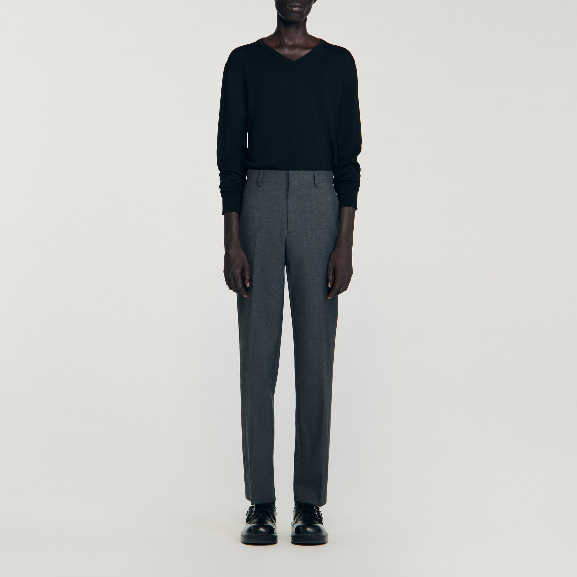 Anzughose aus Wolle - Herren | Sandro