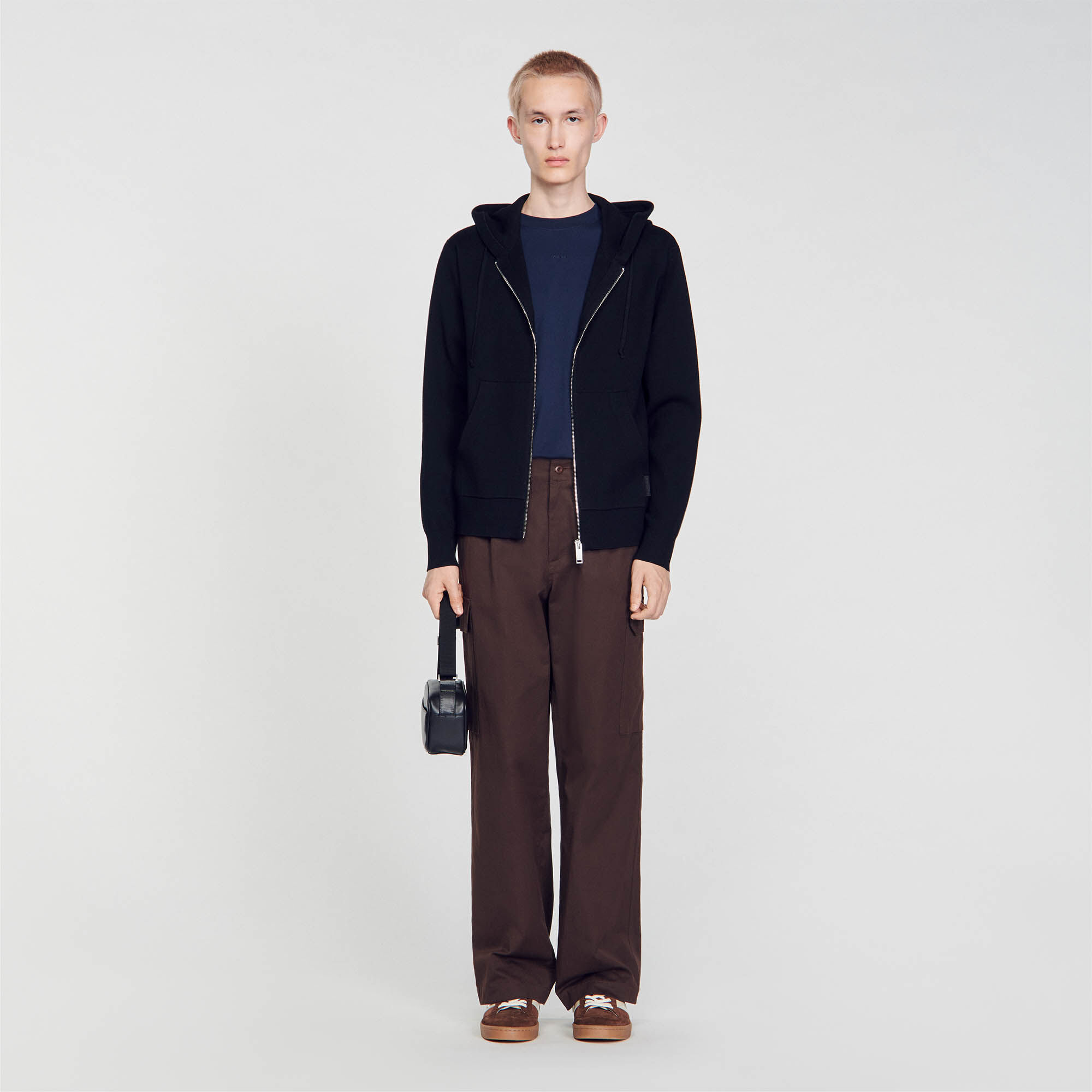 Sandro hoodie sale cheap