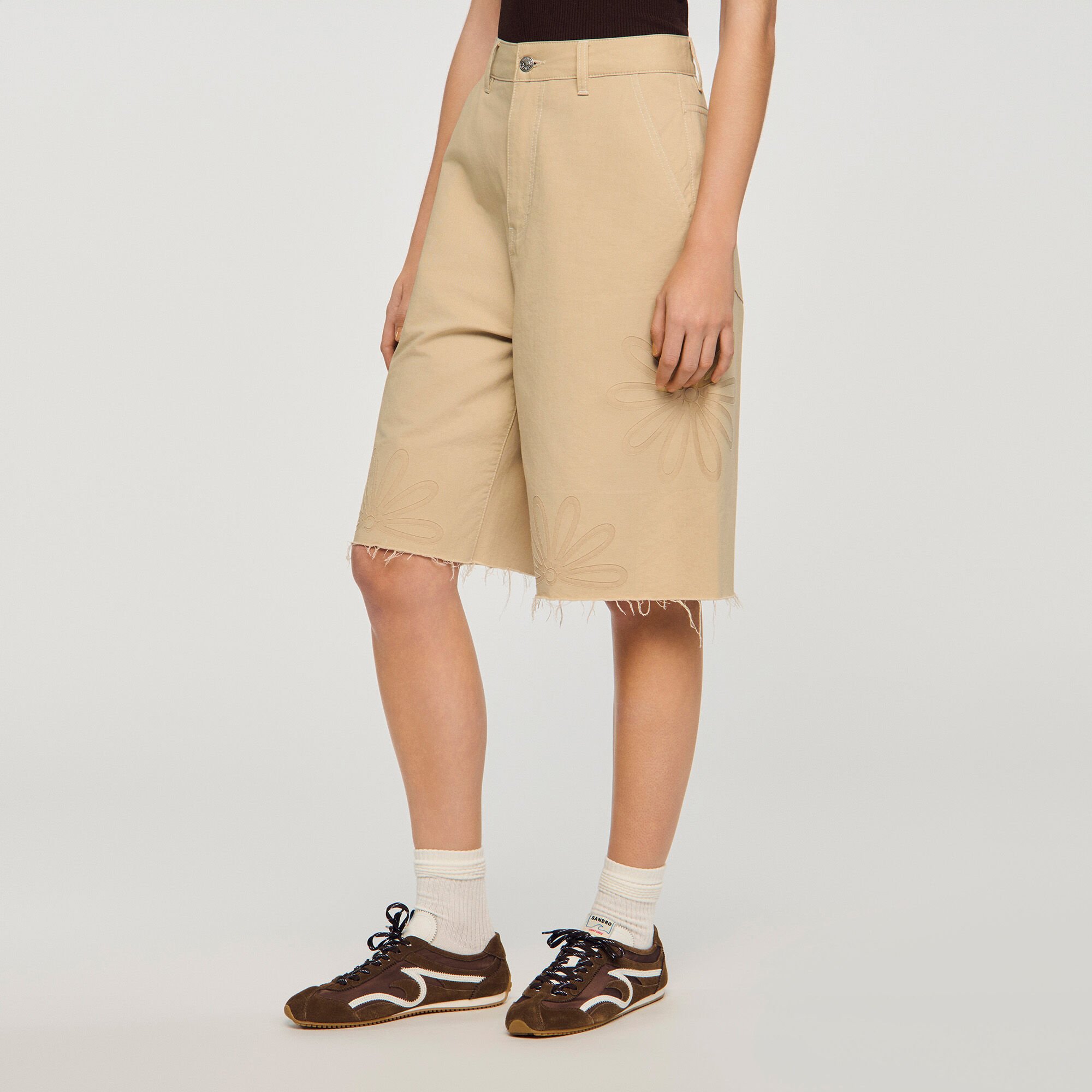 Lightwave-Sneaker aus Velours/Nylon