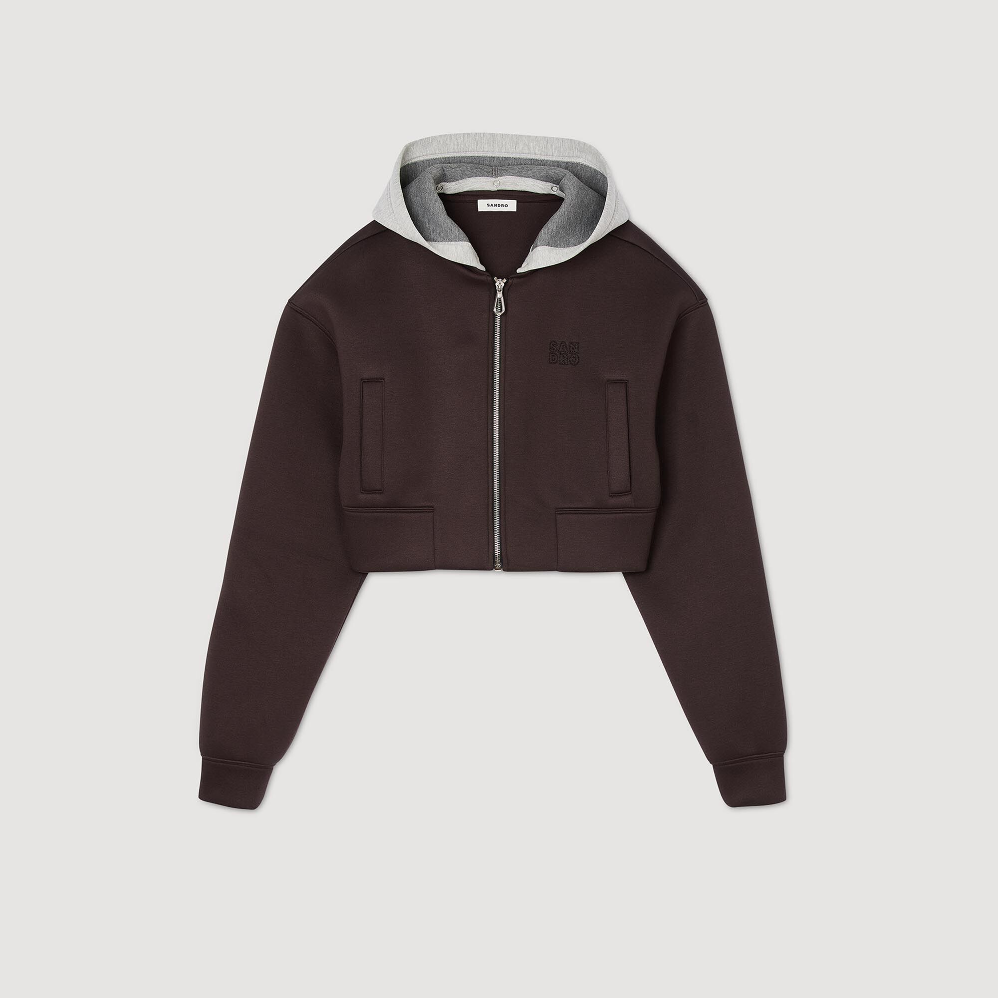 Sandro hoodie sale cheap